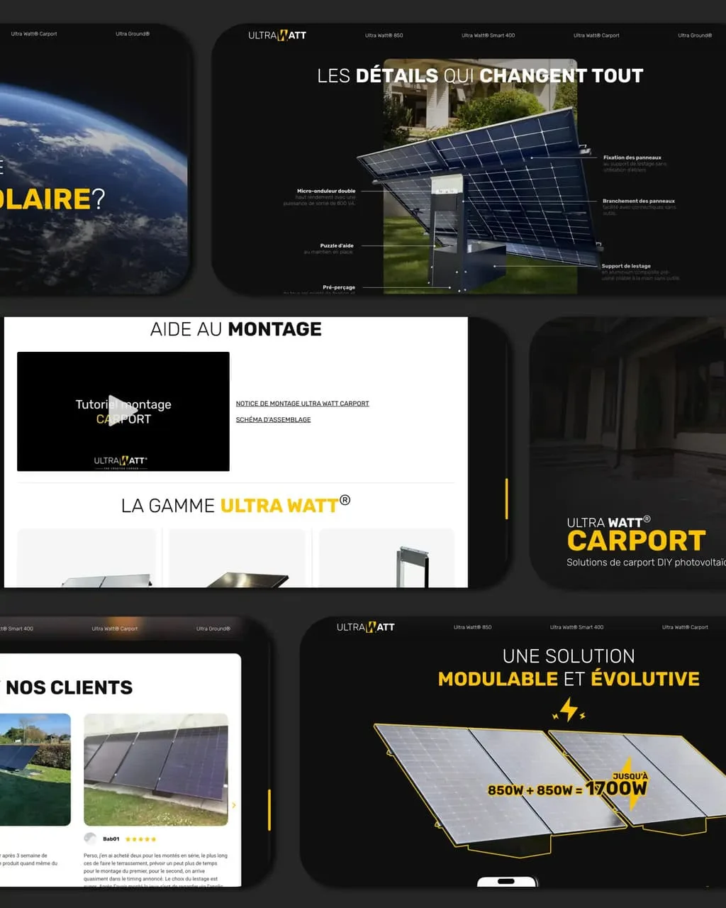 Ultrawatt Website preview 5
